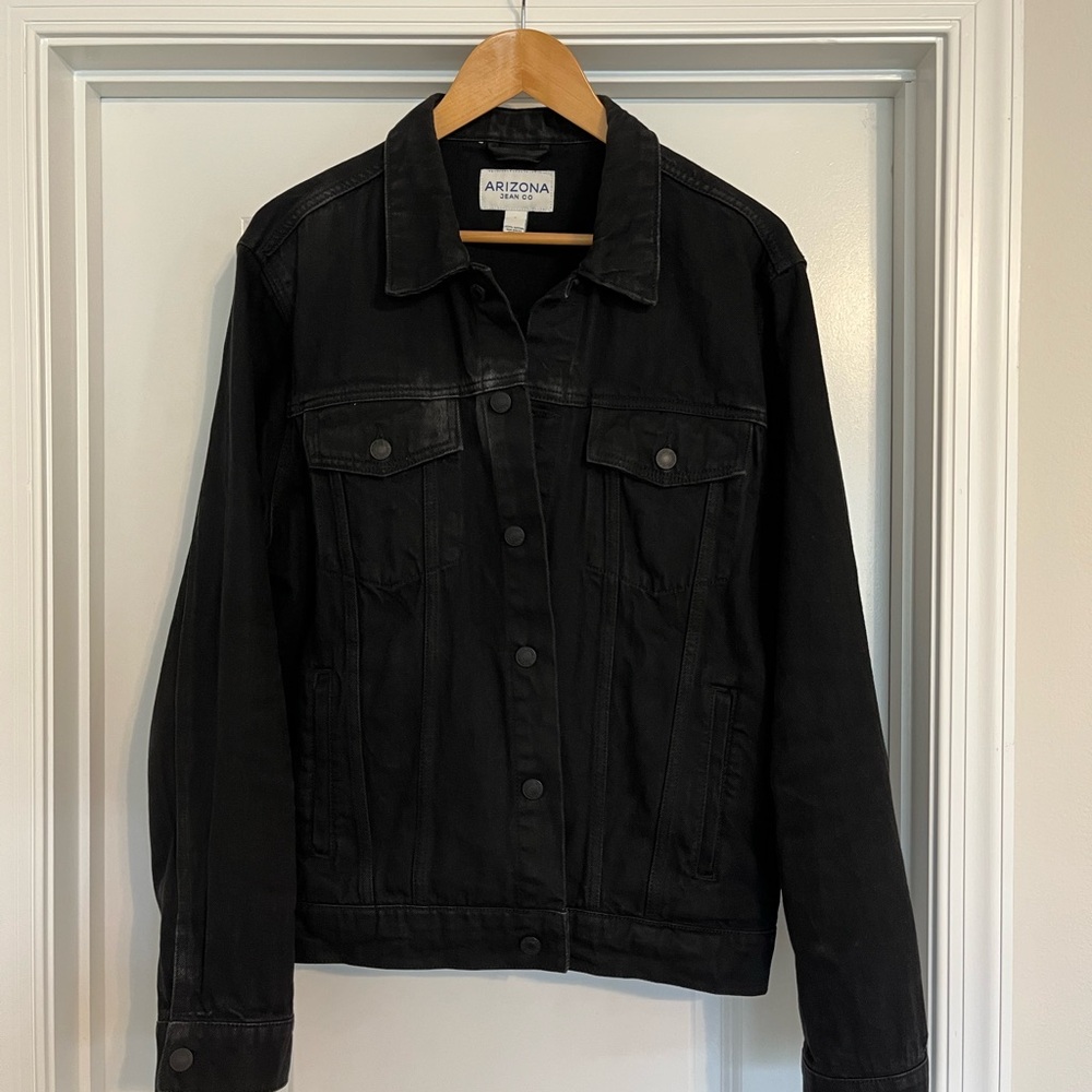 Arizona Black Denim Jean Jacket